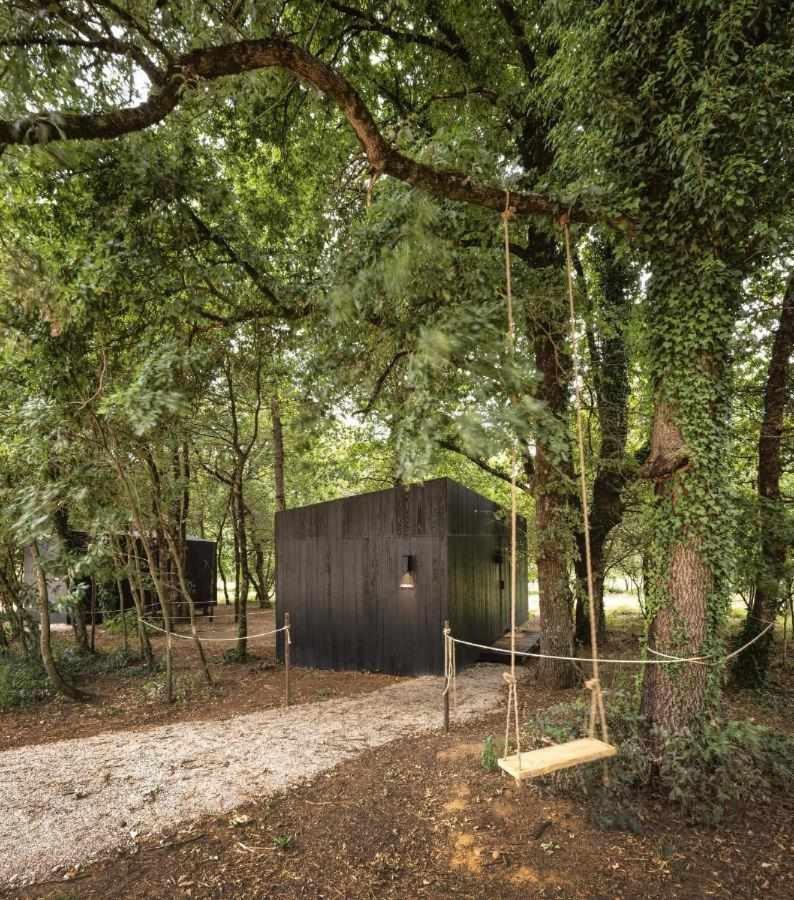 A Leira 116 Cabanas De Diseno Sarria Exterior photo
